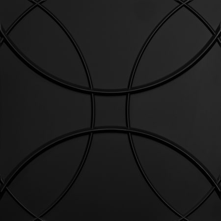 Ceilume Celestial 2ft x 2ft Black Ceiling Tile V3-CELEST-22BKO